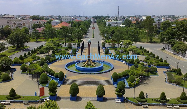 Thị xã Dĩ An, Bình Dương cùng nhiều công trình xây dựng