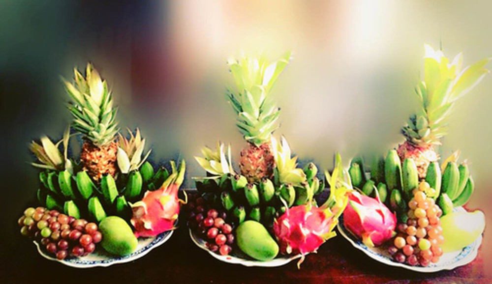 Lựa chọn hoa quả sạch tươi để cúng rằm