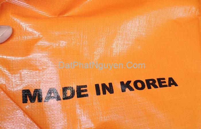 Bạt nhựa với chất lượng ưu việt nhờ sản xuất từ chất liệu cao cấp