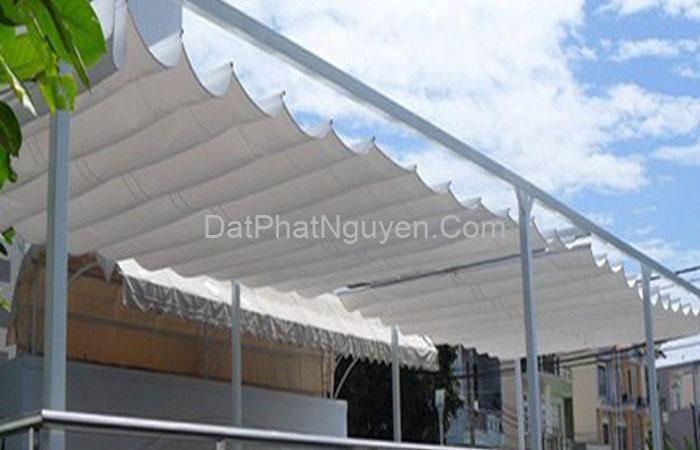 Yên tâm hơn khi sử dụng sản phẩm mái bạt xếp