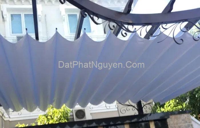 Lắp đặt bạt mái xếp lượn sóng đúng kỹ thuật, đúng quy trình