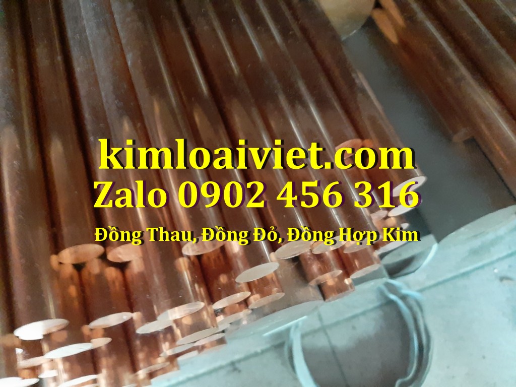 Đồng C1100 Tròn đặc 22mm
