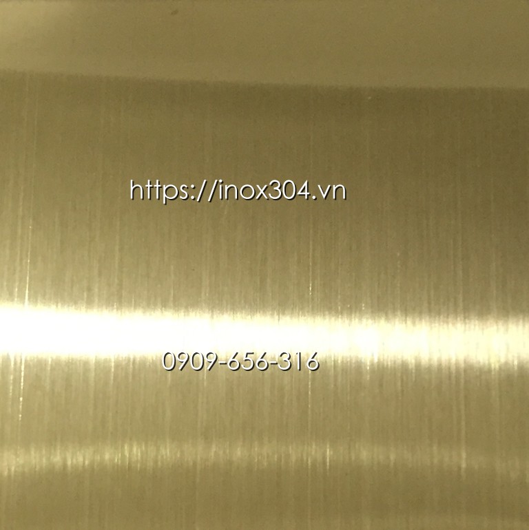 INOX MÀU ĐỒNG + TẤM INOX MÀU ĐỒNG đồng xước