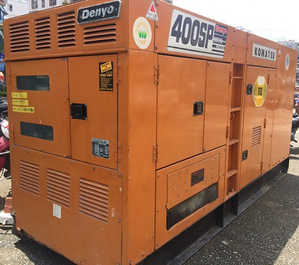 Máy phát điện 400kva Komatsu rất được ưa chuộng vì có hiệu suất cao, công năng mạnh vàtiết kiệm nguyên liệu