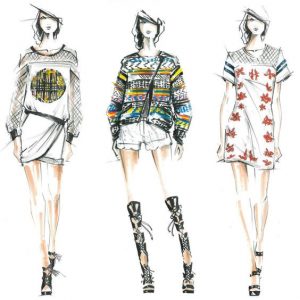 Các mẫu thời trang tiêu biểu